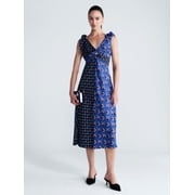 Free Assembly Womens Twist Front Sleeveless Maxi Dress, Sizes XS-XXL