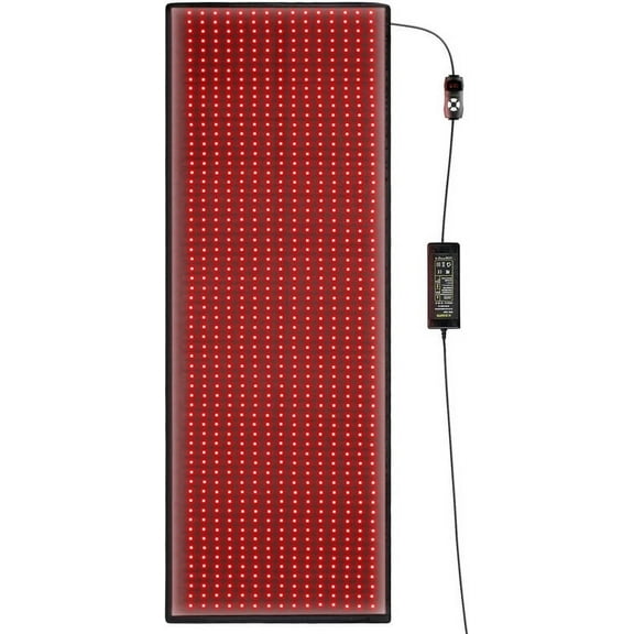 945pcs L.E.D Red L.Ight T.herapy Pad for Full Body,660nm Red and 850nm Near-I.nfrared L.Ight T.herapy Device,Large Home Laying Mat for Body, Muscle Recovery
