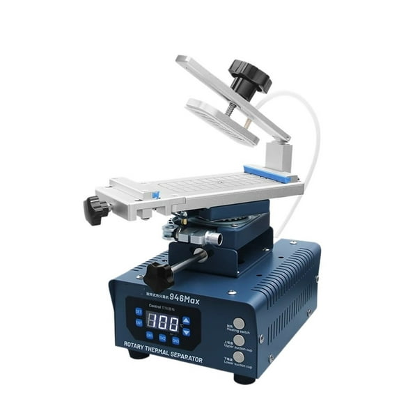 946 MAX Double Pump LCD Screen Separator Rotation Curved Screen Separate Glue Remover Machine Heat-Free Disassembly Repair ,Tool