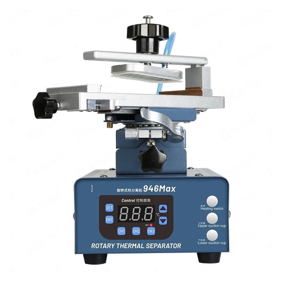 946 Max 946Pro Vacuum Separator Machine Double Pump LCD Touch Screen OCA Lamination Separate Remove Ed Flat Screen