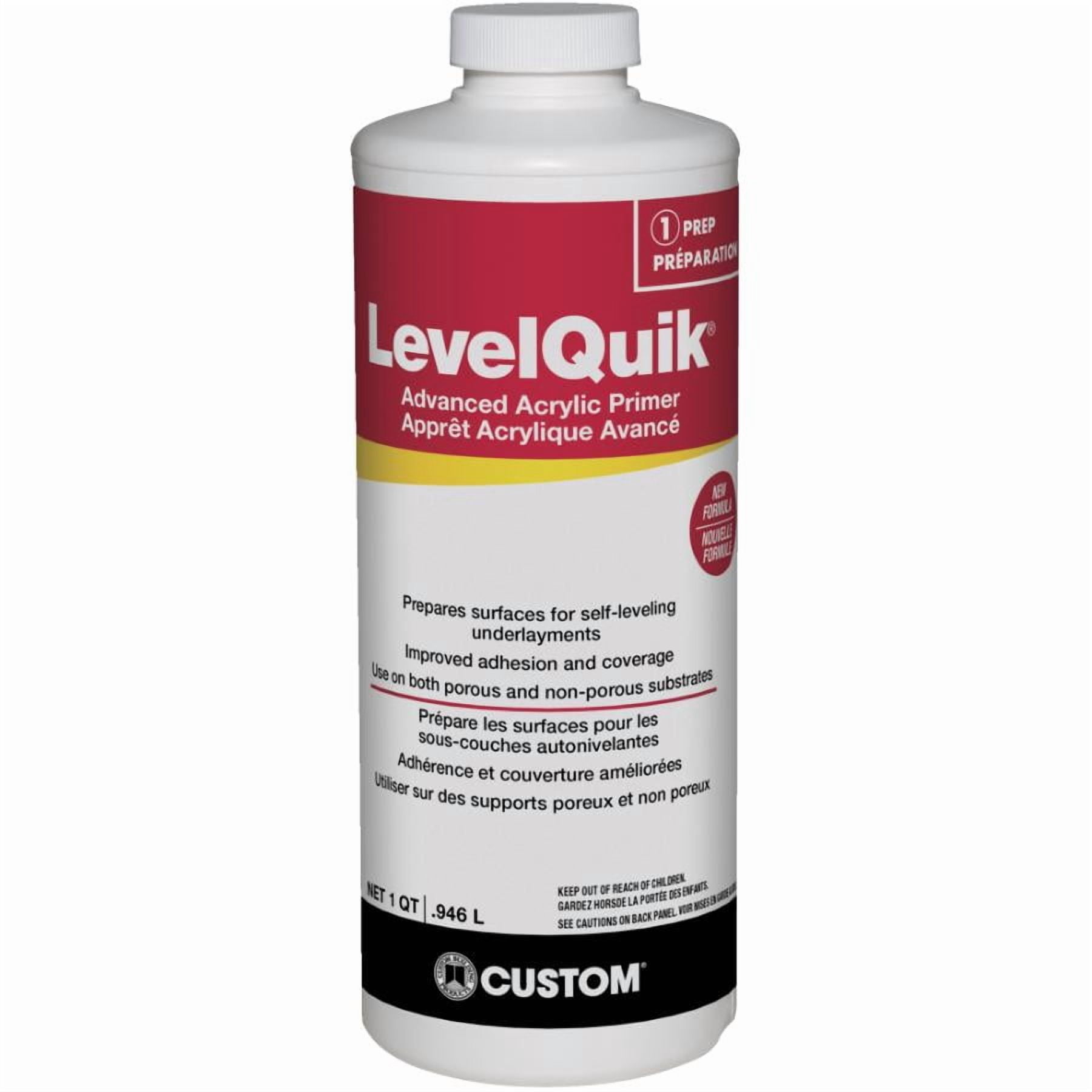 Custom Building Products LevelQuik Acrylic Primer - Multicolor - 946 mL