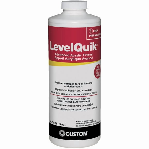 Custom Building Products LevelQuik Acrylic Primer - Multicolor - 946 mL