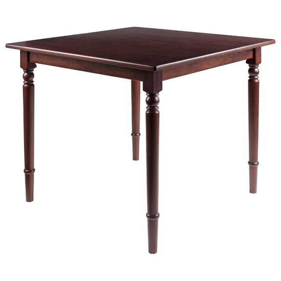 94736 Mornay Dining Table, Walnut, 35" square