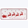 thumbnail image 1 of 94828 - Ceramic Santa on Sled Christmas Serving Dish, 1 of 3