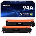 thumbnail image 1 of 94A Toner Cartridge Replacement Compatible for 94A 94X CF294A for Laserjet Pro MFP M148fdw M148dw M149fdw Pro M118dw Printer Ink (Black, 2-Pack), 1 of 6
