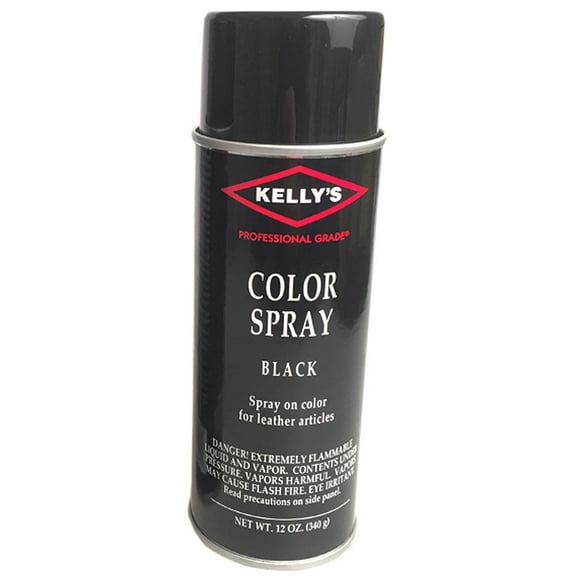 94FB 10 Ounce Kelly'S Convenient Instant Spray Color Smooth Leather Articles Black