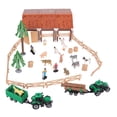 thumbnail image 1 of 94Pcs Farm Animal Figure Toy with Realistic Animal Figurine,Tractor Toy and Fence,Farm Playset Educational Learning Toy, 1 of 11