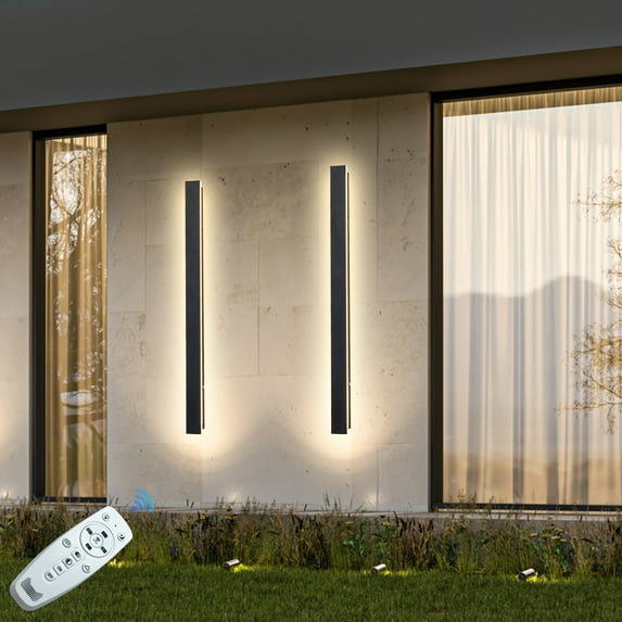 94in Dimmable LED Long Wall Lamp Waterproof IP65 Ourdoor Wall Light for Porch Sconce, 1pcs