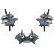 95-00 LS400 4.0L Engine Motor Transmission Mount Kit 3Pc All Torque Tested