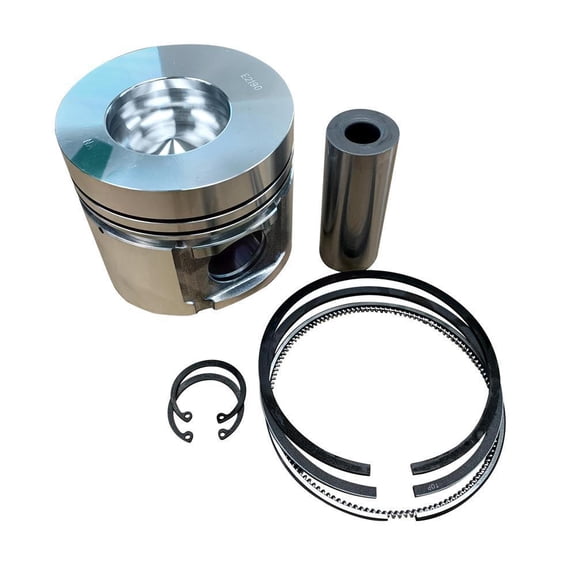 95.0mm Engine Piston Compatible with Komatsu PC70-8/PC110-8/PC120-8/PC130-8 Excavator B3.3 1995-2008 3.3L 4-Cylinder Turbocharged Diesel Standard ...