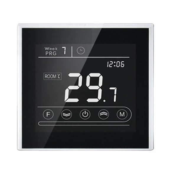 95~240V Smart Intelligent Thermostat, Room Electric Water Gas Boiler Floor Heating Temperature Controller ,Easy to Install