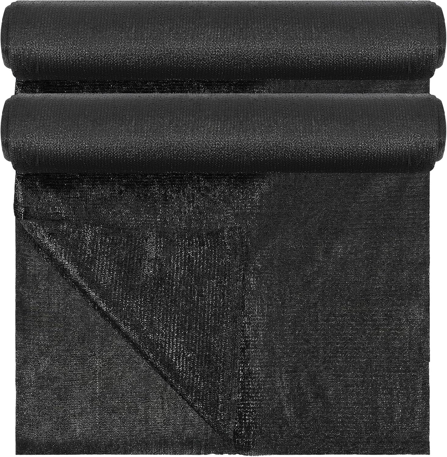 95% 6ft x 100ft Bulk Eyelets Shade Cloth Roll Sunblock Shade UV Resistant Net Windscreen Cover Fabric Roll for Garden Greenhouse Flower Plant Patio Kennel Canopy(Black)