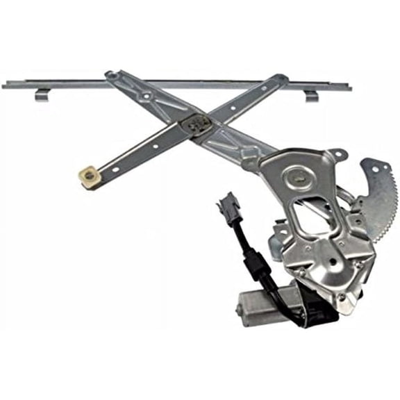 95-97/99-03 Fd Windstar 04-07 Fd Freestar 04-07 Merc Monterey Power Window Regulator with Motor Front Left Driver with Rectangular Connector