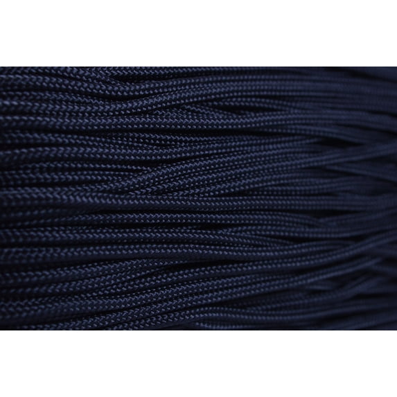 95 Cord - Black - Type 1 Cord - 100 Feet on Plastic Winder - Bored Paracord Brand