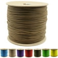 thumbnail image 1 of 95 Cord Tensile Strength - Coyote Brown - 1000 Foot Spool - Type 1 Thin Durable Strong Rope for Outdoor Survival Camping Hiking Lanyards Jewelry Necklace Bracelet Making, 1 of 6