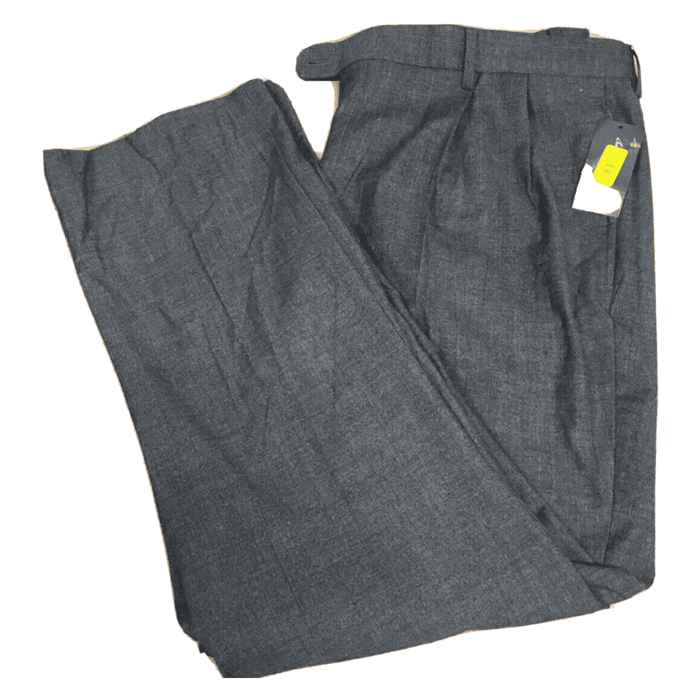 $95 Daniel Cremieux Signature Men's Pants , Charcoal Heather, 38Wx30L