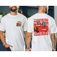 95 Lightning Mcqueen TShirt, Pixar Cars Lightning Mcqueen Tee, Cars