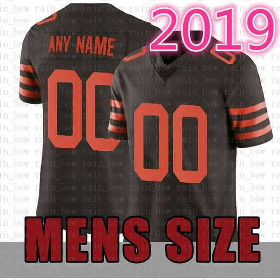 95 Myles Garrett Football Jersey Nick Chubb Joe Flacco Joe Thomas Amari Cooper Jeremiah Owusu-Koramoah Denzel Ward Deshaun Watson Dustin Hopkins Elijah Moore