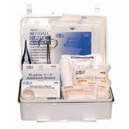 95-Piece 25 Person OSHA First Aid Kit with Plastic Case (1 Kit)