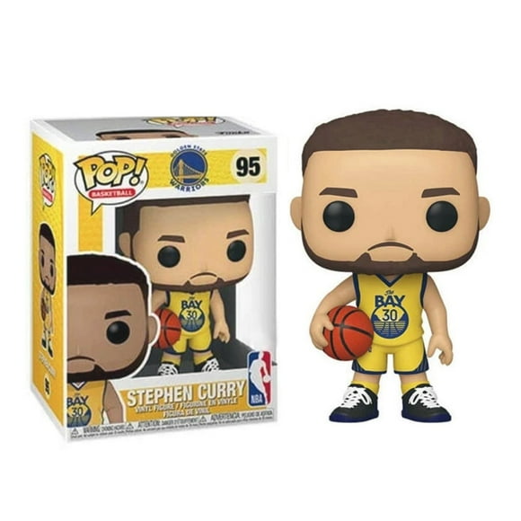 #95 - Stephen Curry Vinyl Figures Pop! Multicolor Model Toys - w/Box & Protector