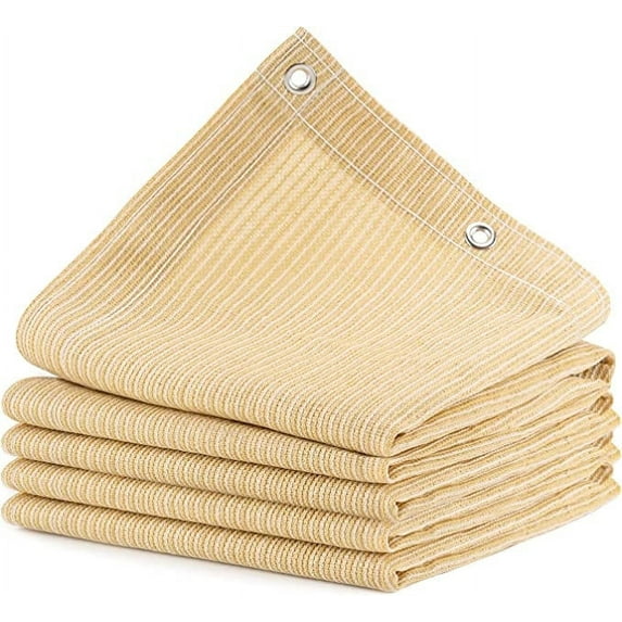 95% UV Resistant Outdoor Sun Shade Cloth for Plants, Greenhouse, Vegetables and Patio,10' x 10'