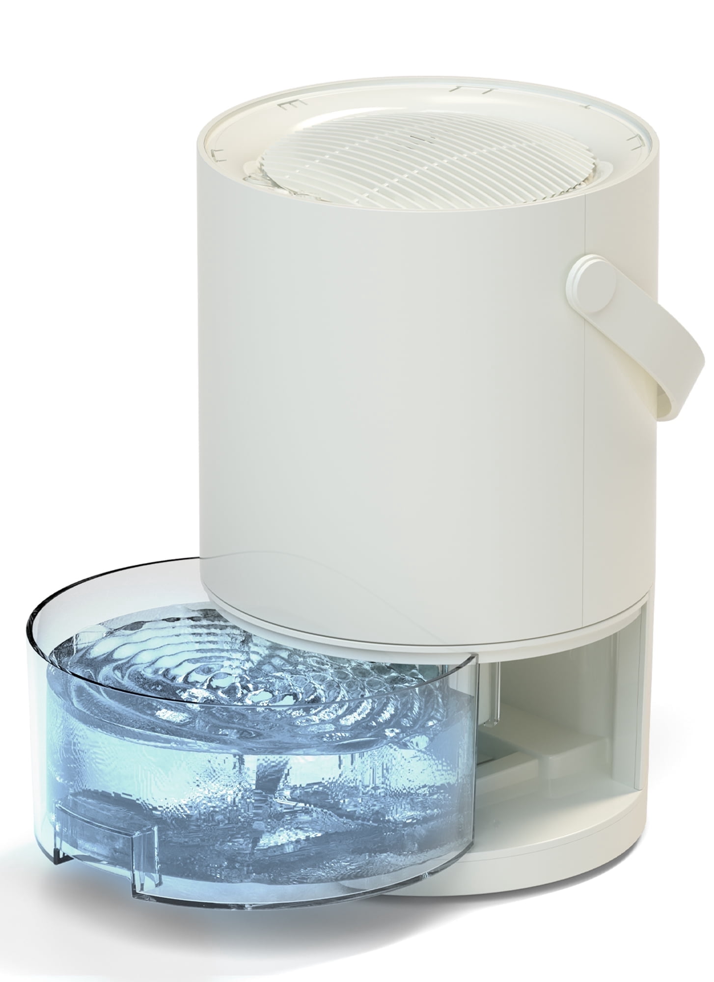 95 oz Small Dehumidifiers for Room for Home, Quiet with Auto Shut off, Dehumidifiers for Bedroom, Bathroom, RV, Closet, 7 Colors LED Light (off white)01