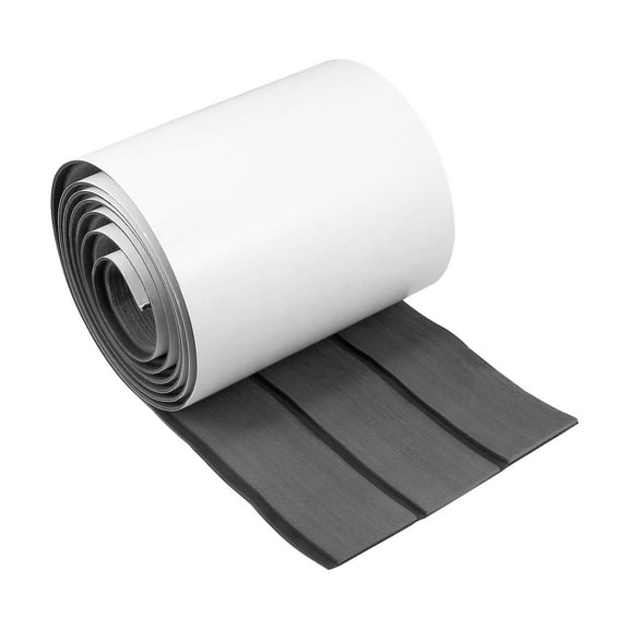 95"x7" EVA Decking Sheet Mat Non-Slip for Boat Yacht Marine Deck Pad RV Car Trunk Flooring Carpet Medium Gray Black