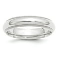 thumbnail image 1 of 950 White Platinum Ring Band Wedding Milgrain Comfort Half Round, 1 of 3