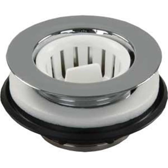 95035 Screw In Basket Strainer, Chrome