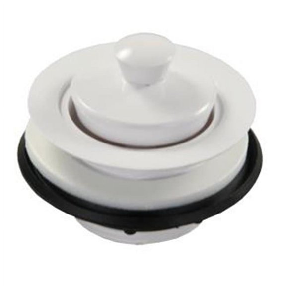 95095 Strainer With Pop-Stop Stopper, White