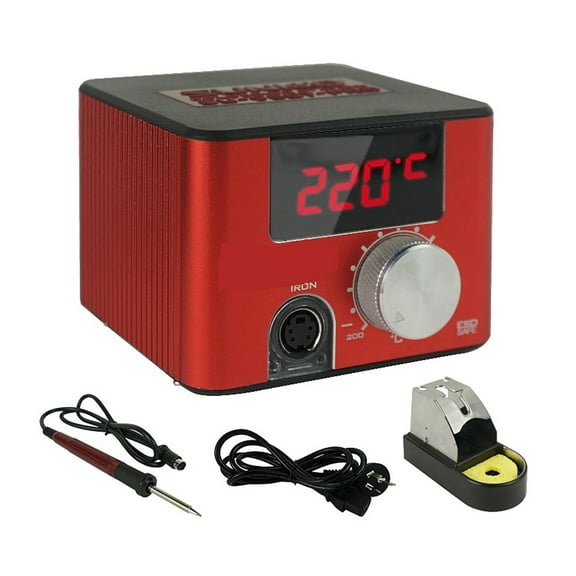 950T Pro Portable T12 Soldering Station 75W Anti Static Constant Temperature Adjustable Welding Tool Solder Iron Stations ,Fast Heating and Auto Hibernate