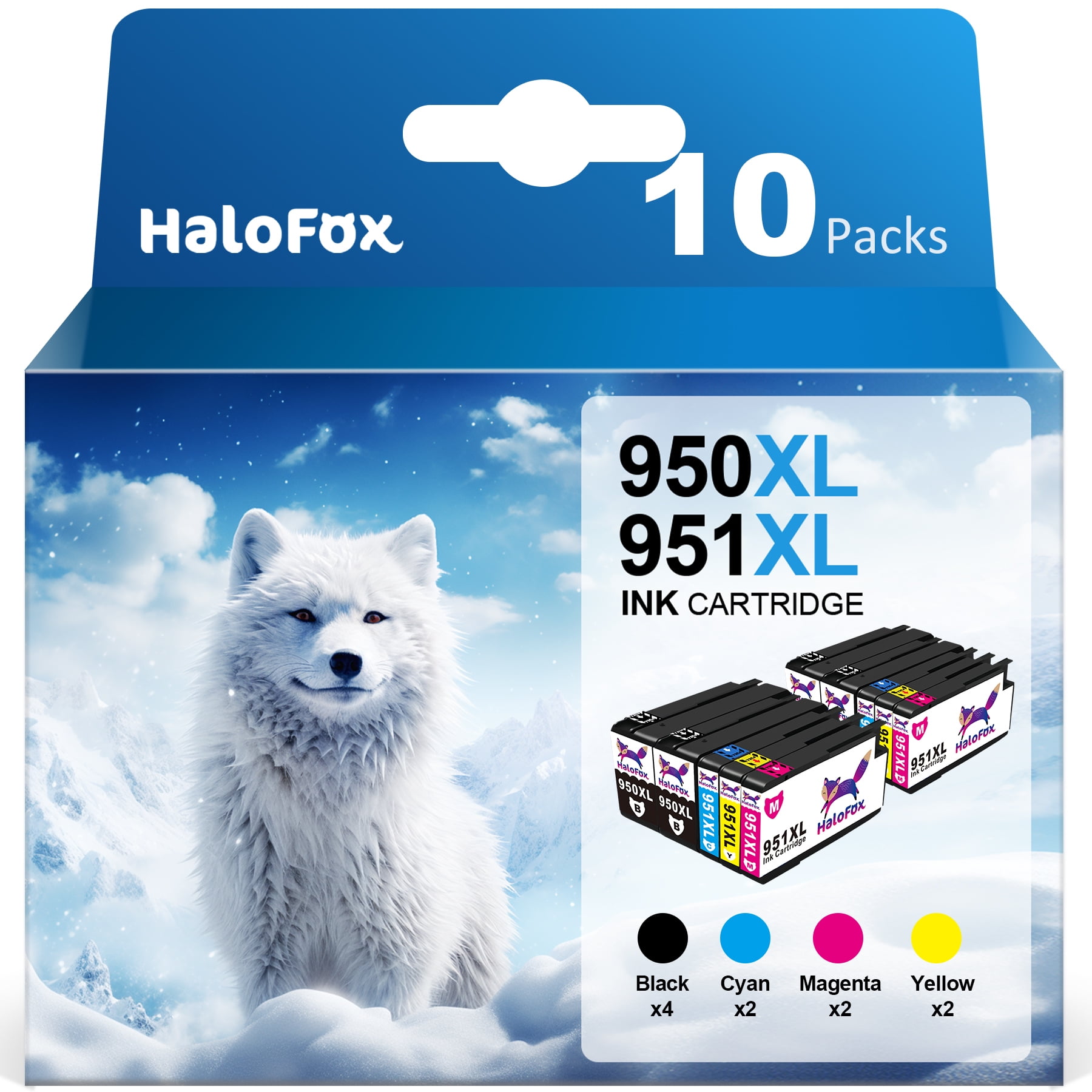 950XL 951XL Ink Cartridge Compatible for HP 950 XL 951 XL Ink Cartridge