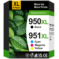 thumbnail image 1 of 950XL 951XL Ink Cartridge Compatible for HP 950 and 951 Ink Cartridges for HP Officejet Pro 8600 8610 8620 Printer (4 Pack), 1 of 10