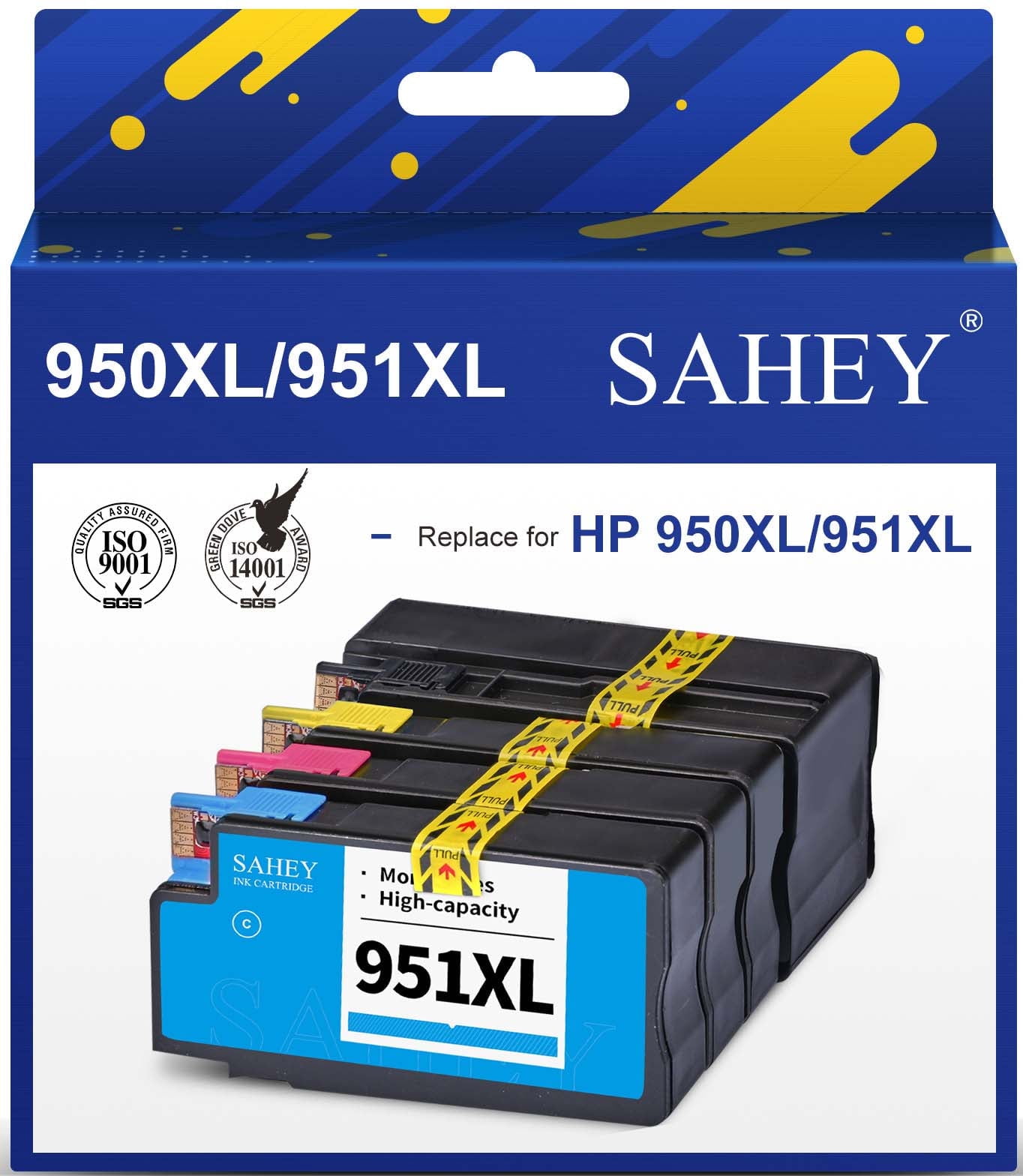LxTek Compatible Ink Cartridge Replacement for HP 950 950XL 951