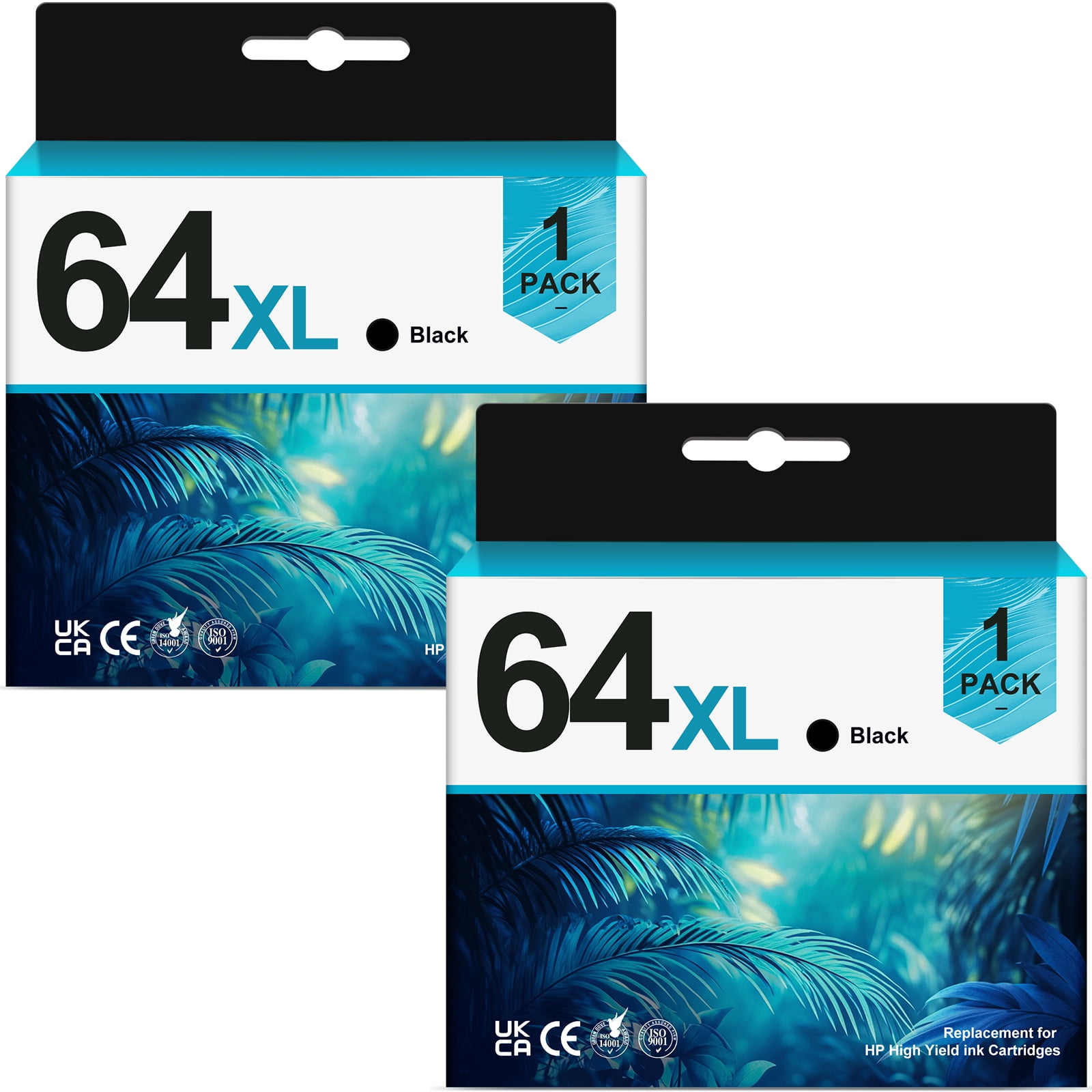 KAIAZE 64XL Ink Cartridge, Black High Yield, Compatible for HP Envy ...