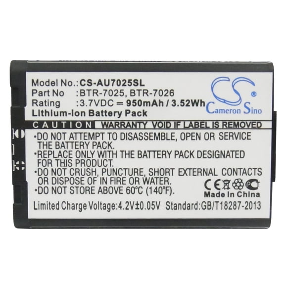 950mAh BTR7026 BTR-7025 BTR-7026 Battery for UTStarcom CDM-7025 CDM120SP CDM7026