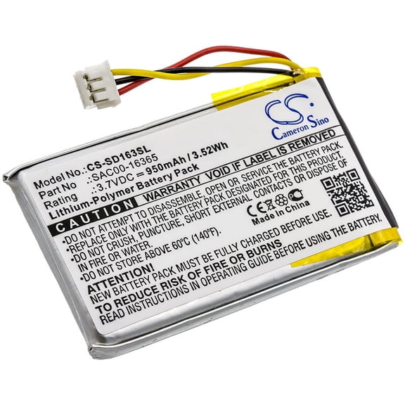 950mAh SAC00-16365 Battery for SportDog Train Receiver Contain Bird Launcher Receiver DF-CT DF-CTR