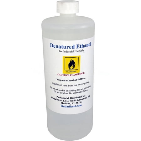 950ml bottle of Denatured Ethanol with 200-Proof Ethyl Alcohol IPA and NP Acetate