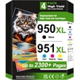 thumbnail image 2 of Vivid Colors 950XL / 951XL Ink Cartridge Combo Pack For HP OfficeJet Pro 8610 8620 8630 2 of 4