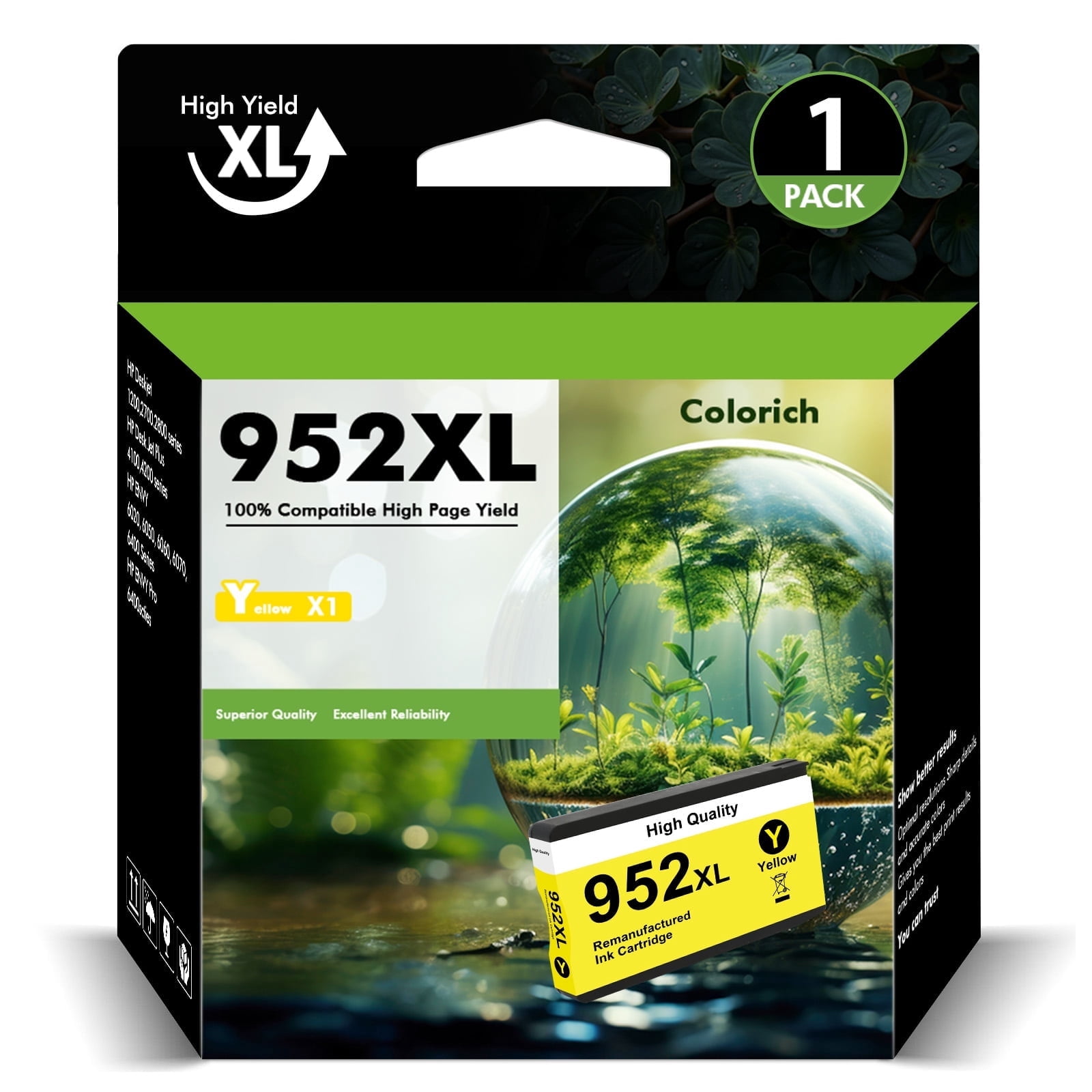 952 952XL Ink Cartridges Compatible for 952XL 952 Color Ink for ...
