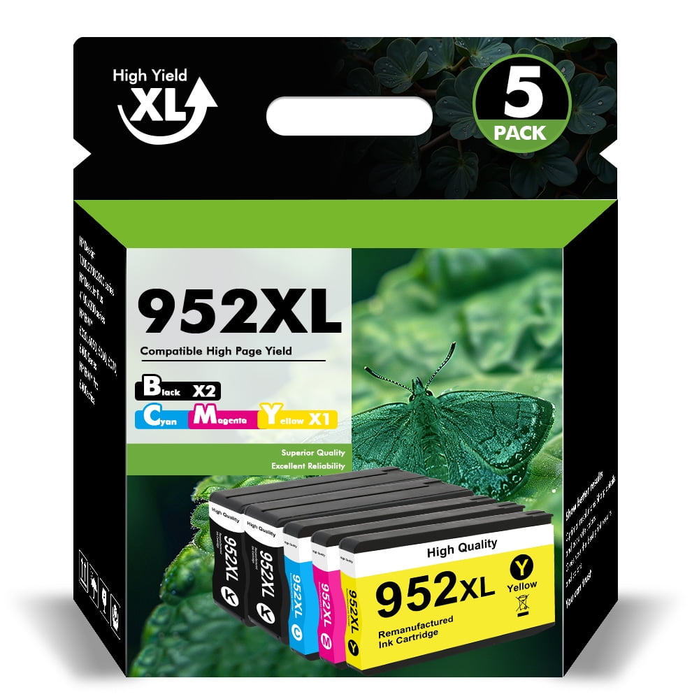 952 952XL Ink Cartridges Compatible for HP 952XL 952 Ink Combo Pack for ...
