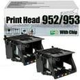 thumbnail image 1 of 952 953 Print Head Printhead, Compatible for HP Office 7740 8210 8702 8710 8715 8720 8725 8730 8740 Printers —— High Print Volume with Chip, 1 of 6
