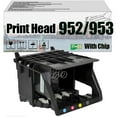 thumbnail image 1 of 952 953 Print Head Printhead, Compatible for HP Office 7740 8210 8702 8710 8715 8720 8725 8730 8740 Printers —— High Print Volume with Chip, 1 of 6