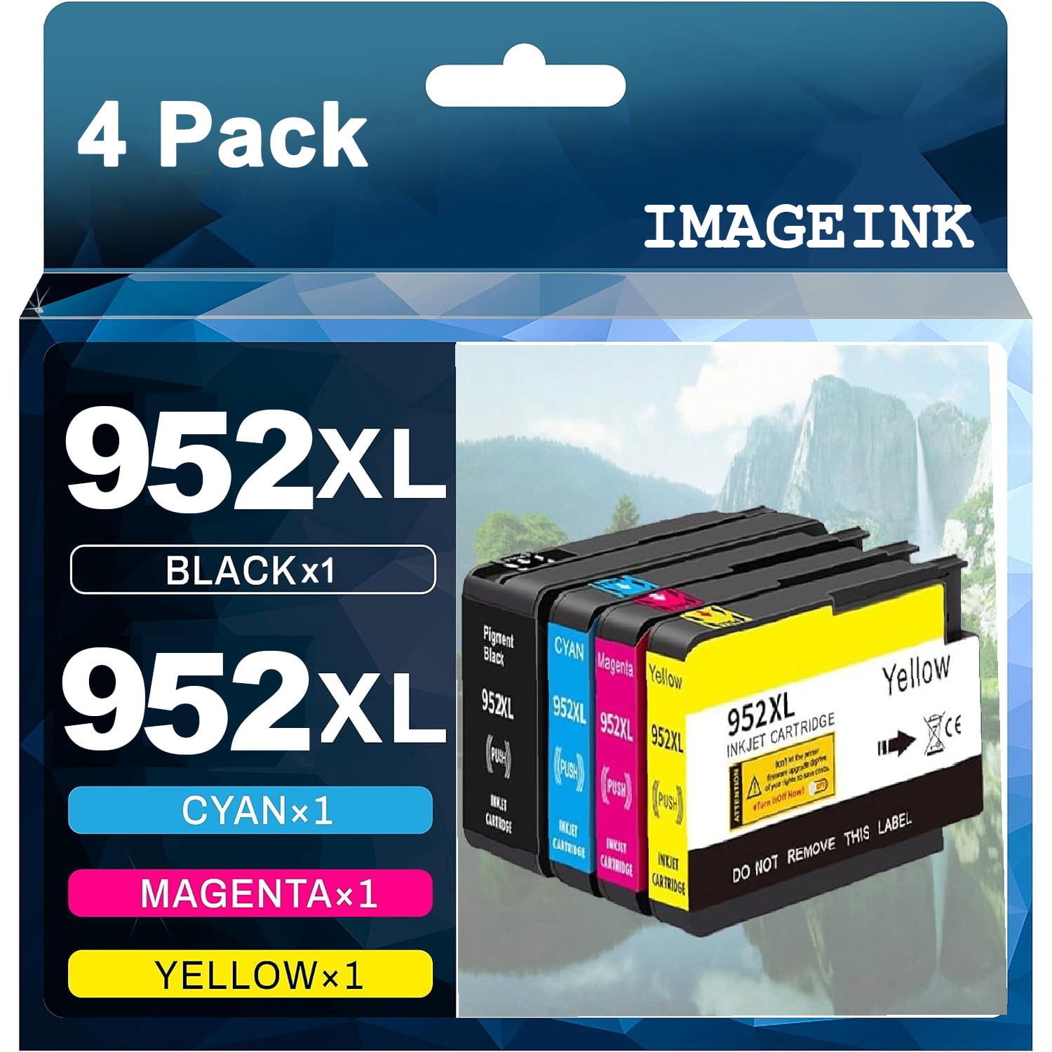How Much More Ink Is In An Hp Xl Cartridge 952 XL for HP 952XL Ink Cartridges Combo Pack 4 for Officejet Pro 8710