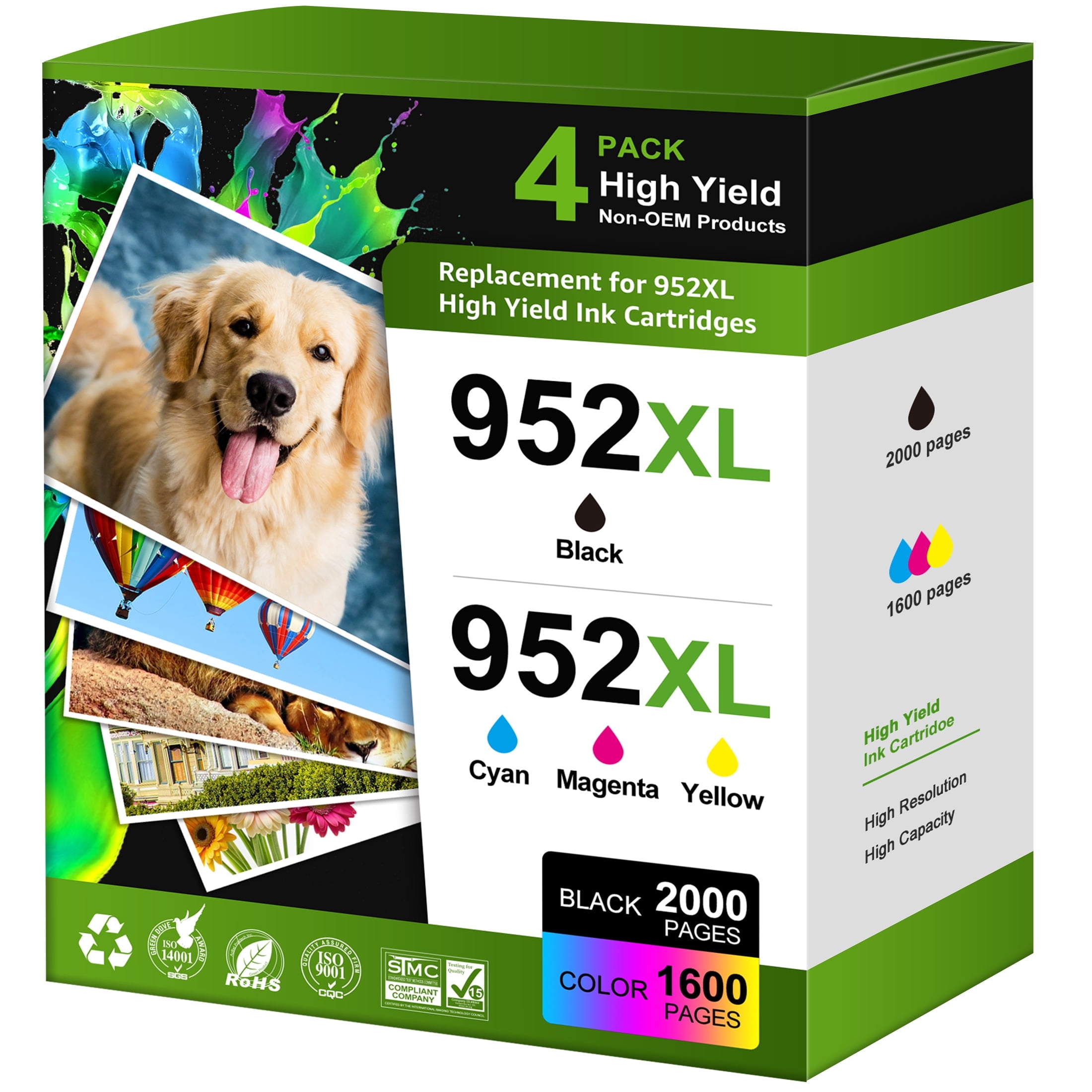 952 xl ink cartridges Compatible for 952xl ink cartridges 952 ink OfficeJet Pro 7740 8710 8210