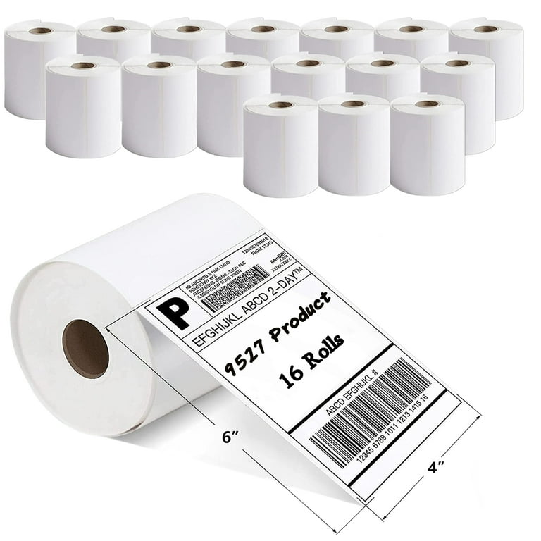 4x6 Labels 10 Rolls Of 4x6 Direct Thermal Shipping Labels - 250 Labels Per Roll, Compatible With Zebra Eltron ZP450 LP2844 Printers Thermal Labels 4x6 - Foto 5