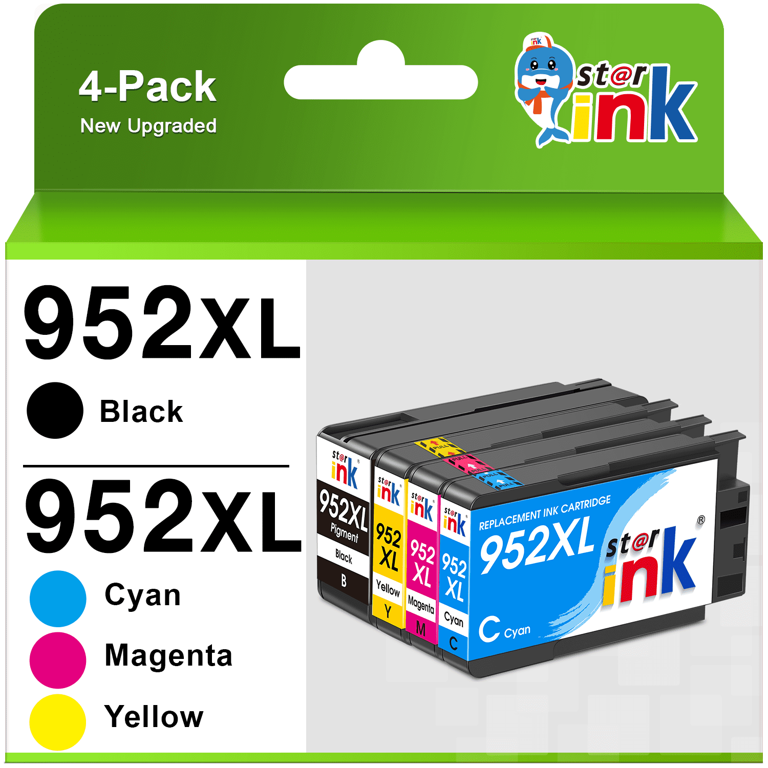 952XL 952 Ink Cartridges for HP 952 XL Ink cartridge Combo Pack for HP OfficeJet Pro 8710 7720