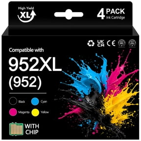 952XL Ink Cartridges for HP Printers