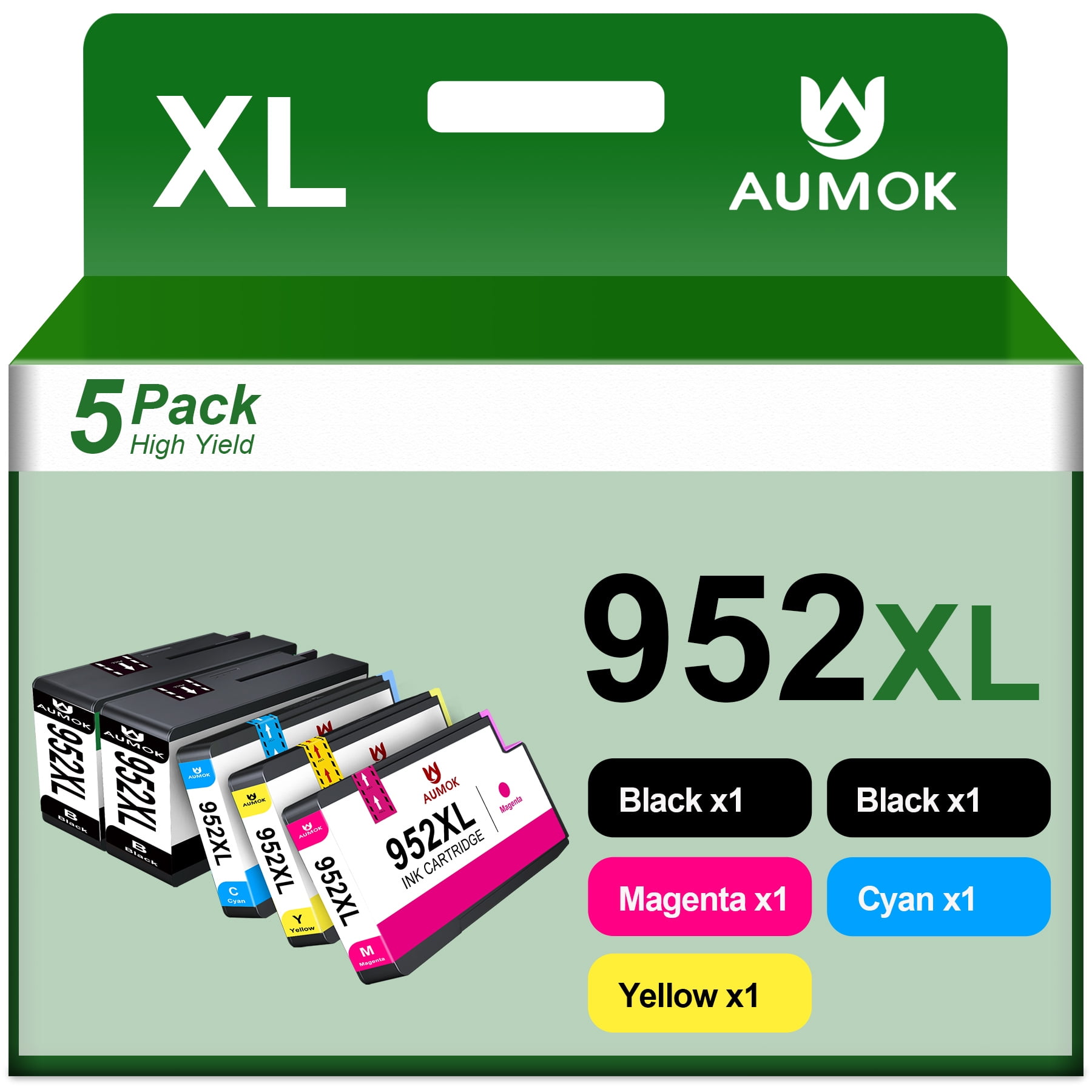 952XL Ink 952 Ink Cartridges Replacement for HP 952 XL Ink Cartridge