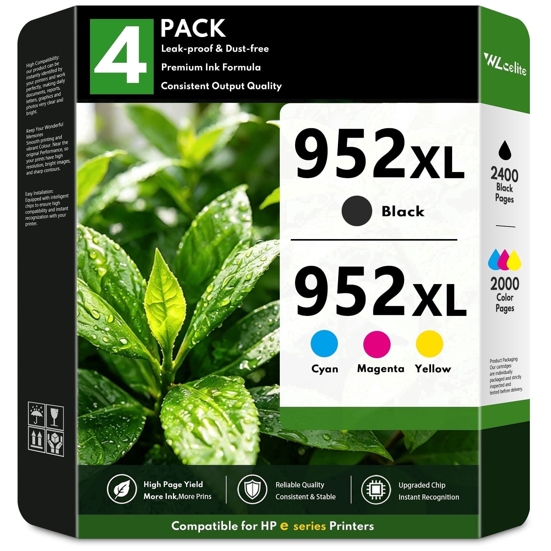 HP, Ink Cartridge, 934XL/935, 4-Pack Black and Color - Walmart.com